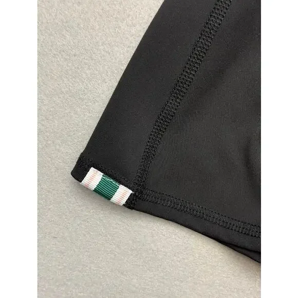 Fore All Black George Mini Golf Skirt Skort Performance Activewear Stretch M - Picture 4 of 12